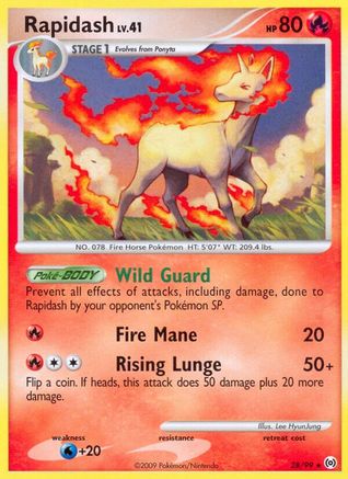 Rapidash (28) 28/99 -