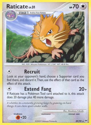 Raticate 29/99 -