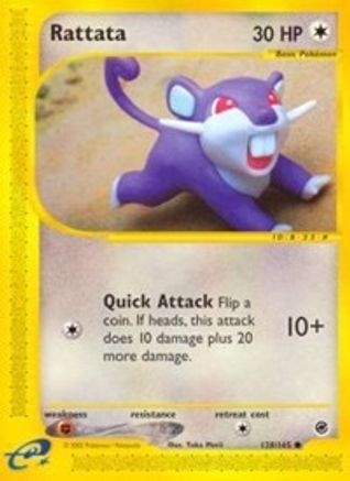 Rattata 128/165 - Reverse Holofoil