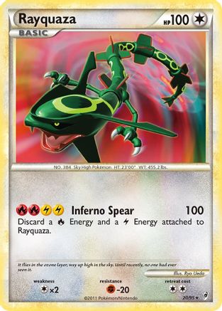 Rayquaza 20/95 - Reverse Holofoil