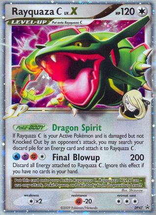 Rayquaza C LV.X - DP47 DP47/56 - Holofoil