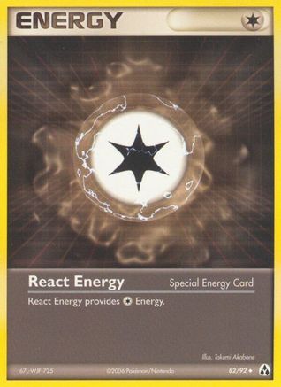 React Energy 82/92 - Reverse Holofoil