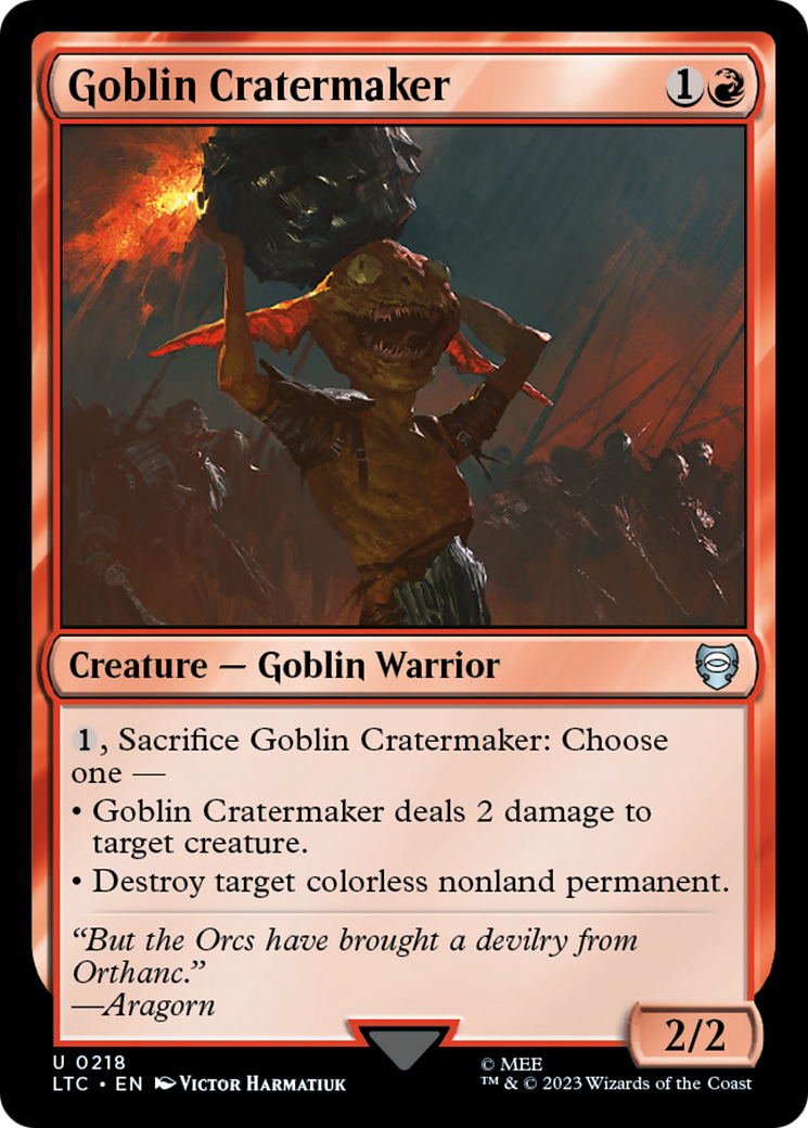 Goblin Cratermaker (LTC-218) -