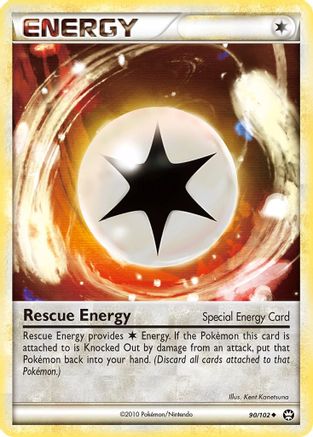 Rescue Energy 90/102 - Reverse Holofoil