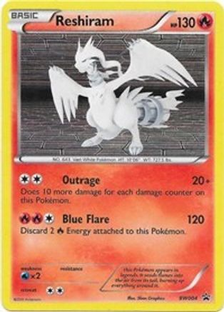 Reshiram - BW004 BW004/101 - Holofoil