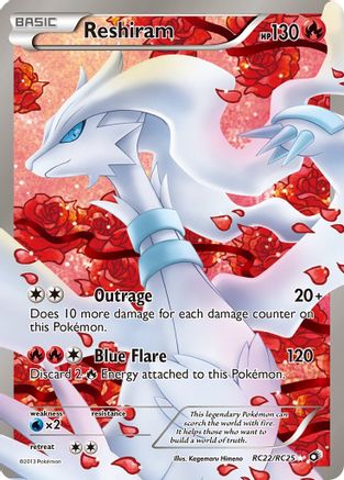 Reshiram (Full Art) RC22/113 - Holofoil