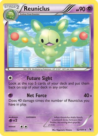 Reuniclus (52) 52/101 - Reverse Holofoil