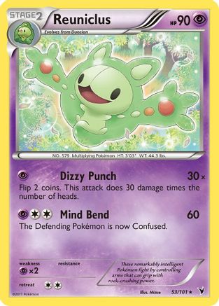 Reuniclus (53) 53/101 - Reverse Holofoil