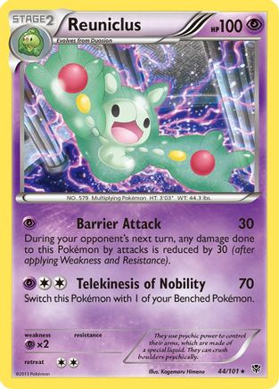 Reuniclus 44/101 - Reverse Holofoil