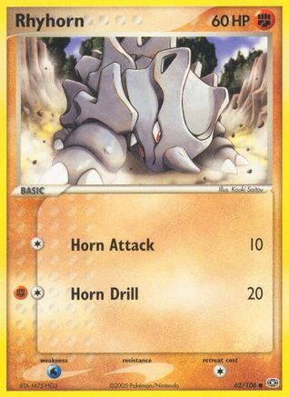 Rhyhorn 62/106 -