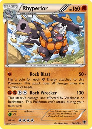 Rhyperior 62/146 - Holofoil