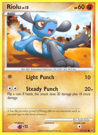 Riolu 91/127 -