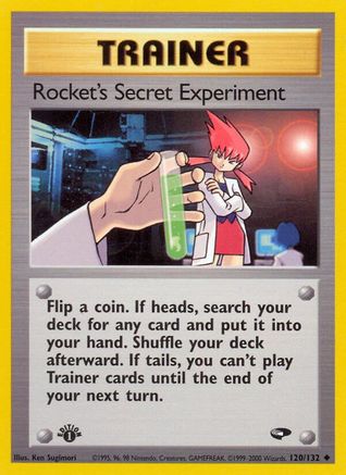 Rocket's Secret Experiment 120/132 - 1st Edition