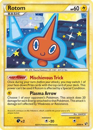 Rotom 20/90 - Reverse Holofoil