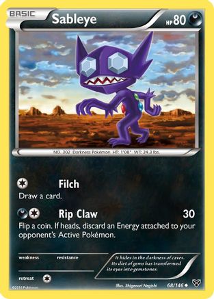 Sableye 68/146 -