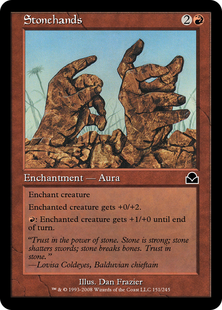 Stonehands (ME2-151) -  Foil