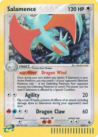 Salamence - 10/97 10/97 - Reverse Holofoil