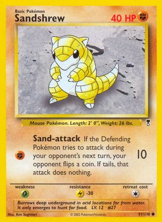 Sandshrew 91/110 -