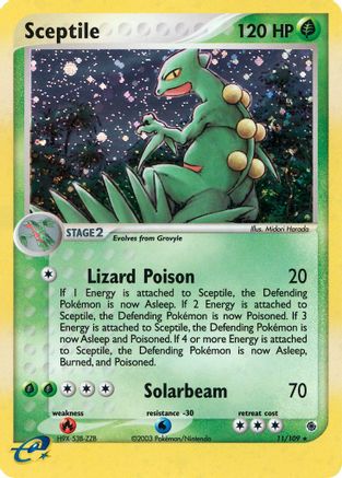 Sceptile - 11/109 11/109 - Holofoil