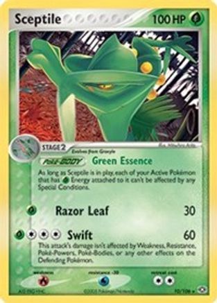 Sceptile - 10/106(EX Emerald) 10 -