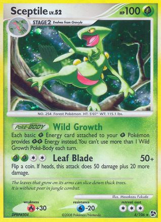 Sceptile 8/106 - Holofoil