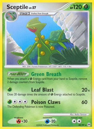 Sceptile (30) 30/99 -