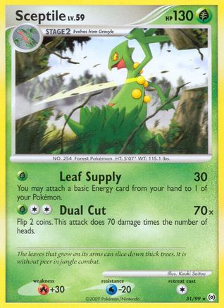 Sceptile (31) 31/99 -