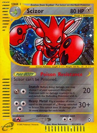 Scizor (H21) H21/147 - Holofoil