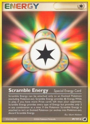 Scramble Energy 89/101 - Reverse Holofoil