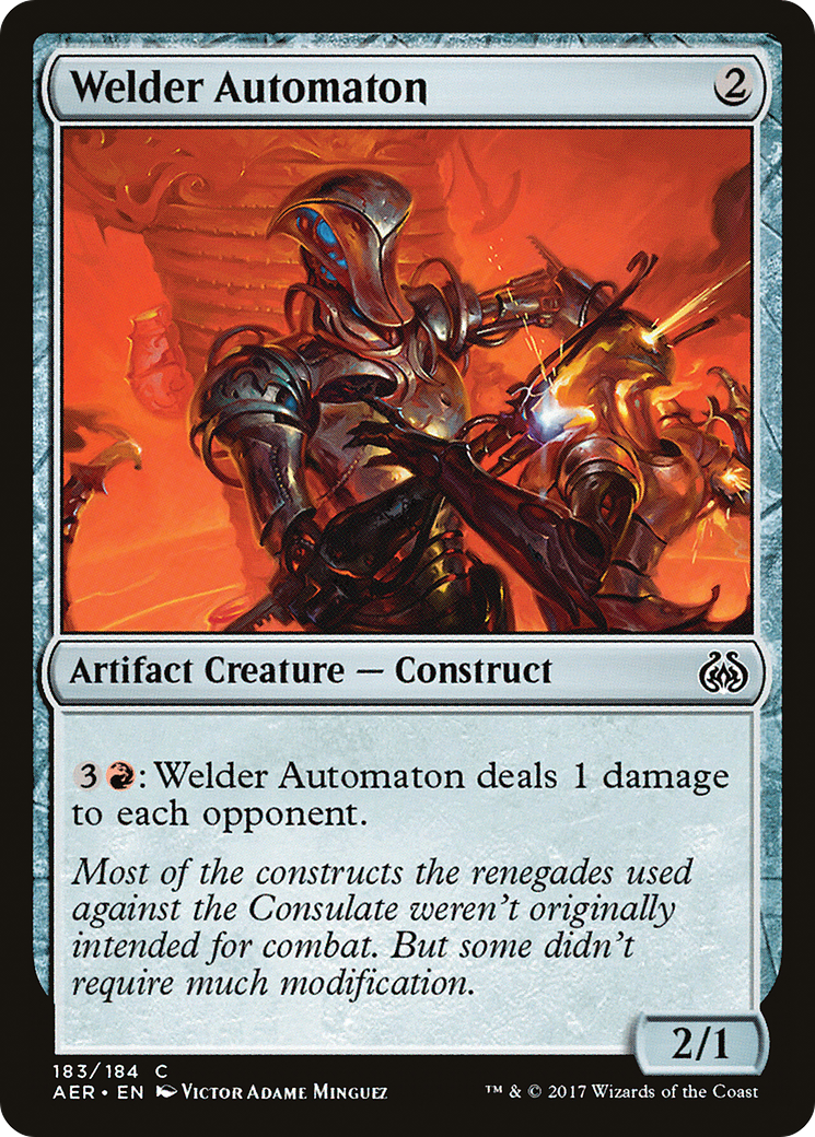 Welder Automaton (AER-183) -  Foil