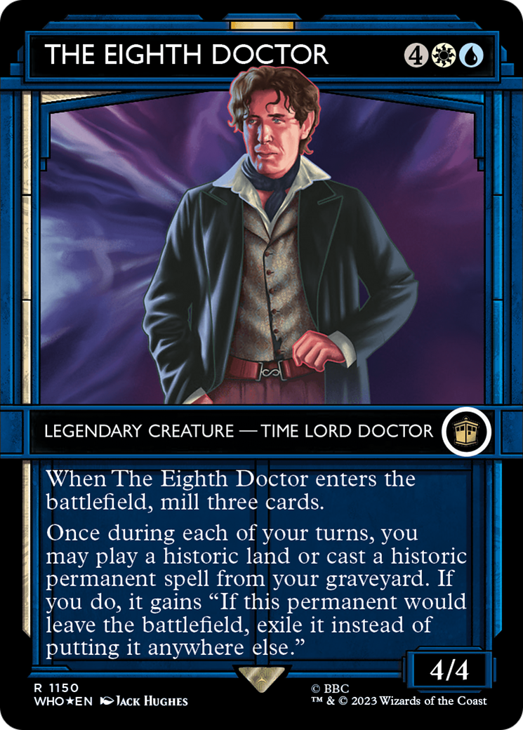 The Eighth Doctor (WHO-1150) - : (Showcase) (Borderless) Foil