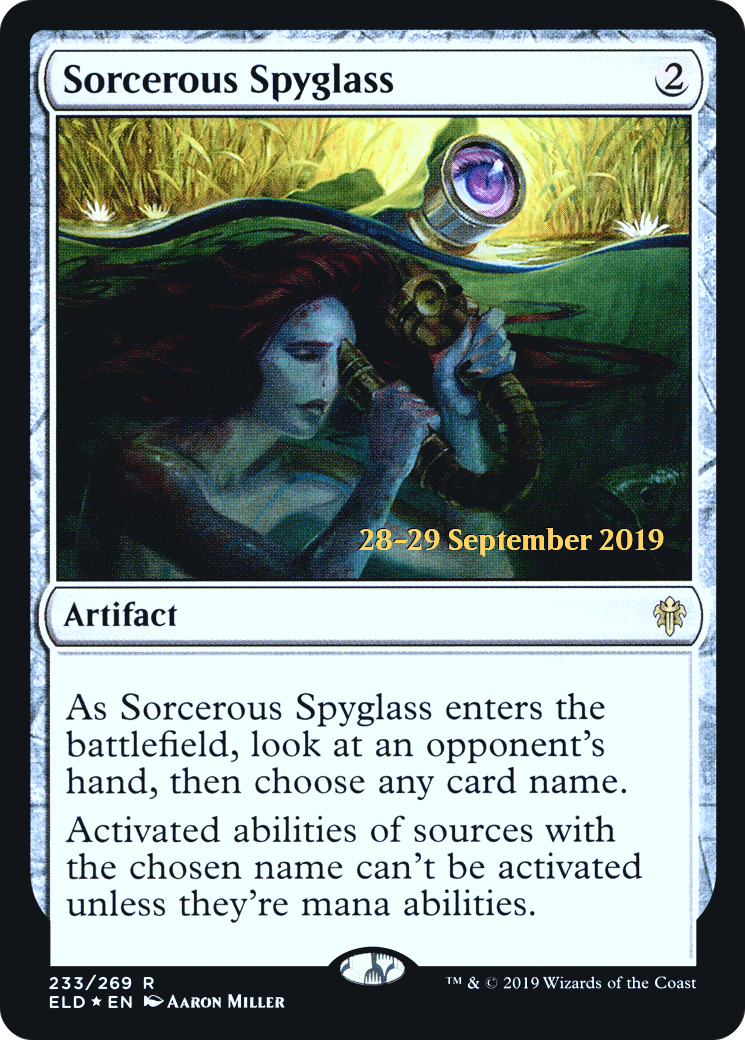 Sorcerous Spyglass (PRE-233S) -  Foil