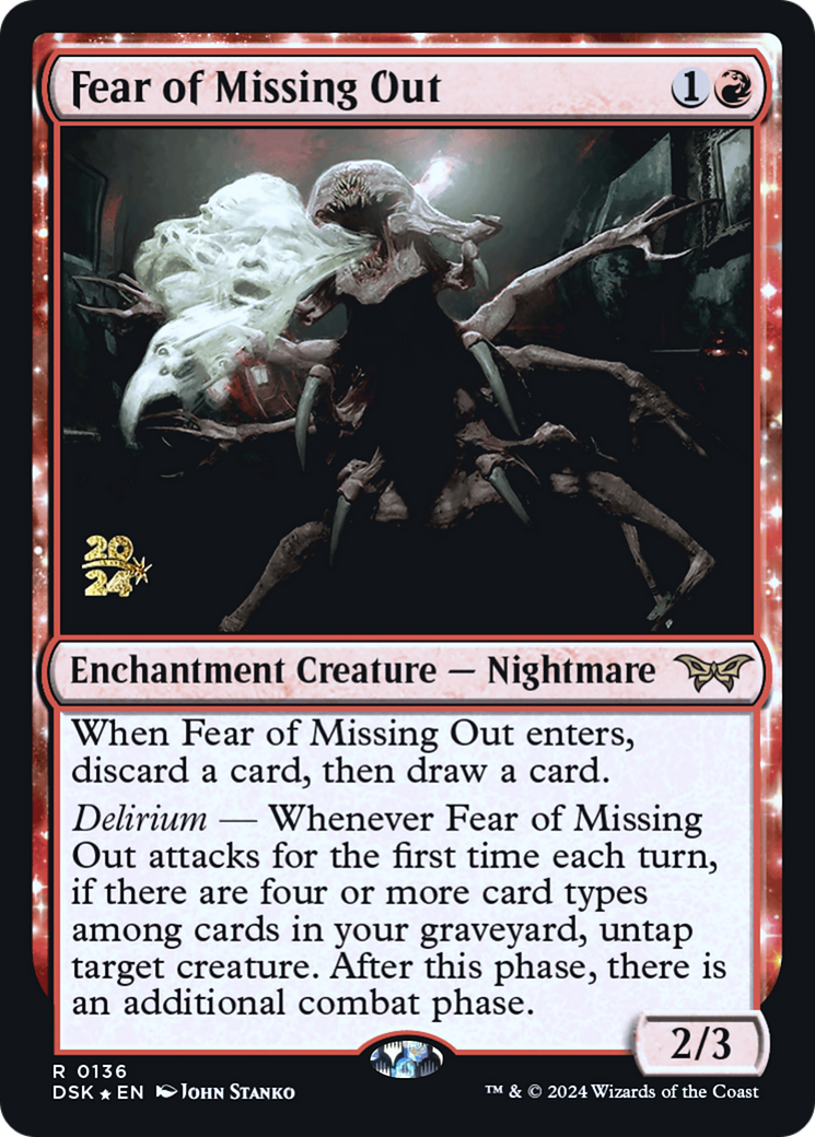 Fear of Missing Out (PRE-136S) - : (enchantment) Foil