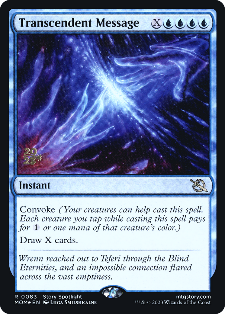 Transcendent Message (PRE-83S) -  Foil