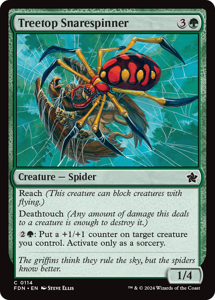 Treetop Snarespinner (FDN-114) -  Foil