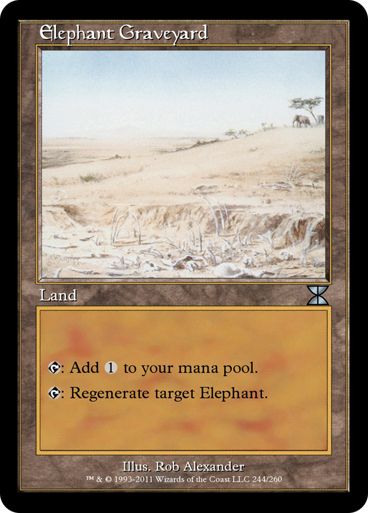 Elephant Graveyard (ME4-244) -  Foil