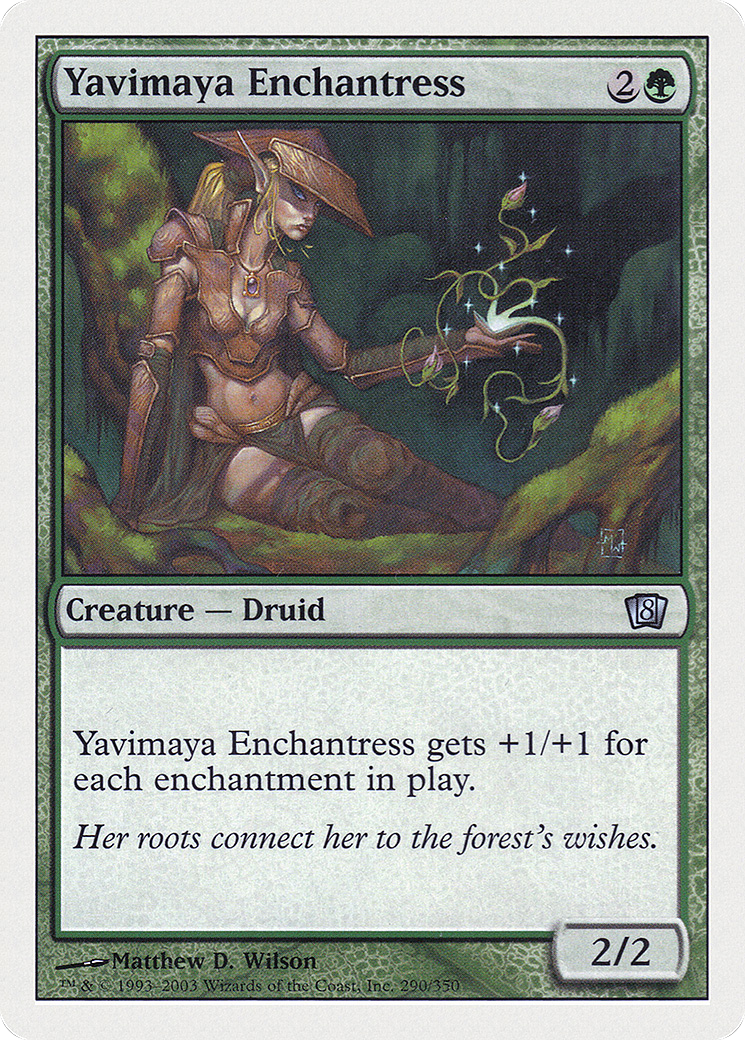 Yavimaya Enchantress (8ED-290) -