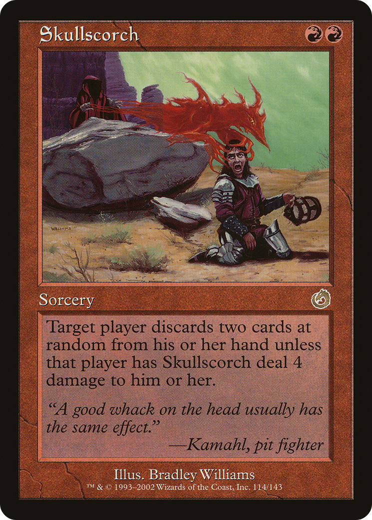 Skullscorch (TOR-114) -  Foil