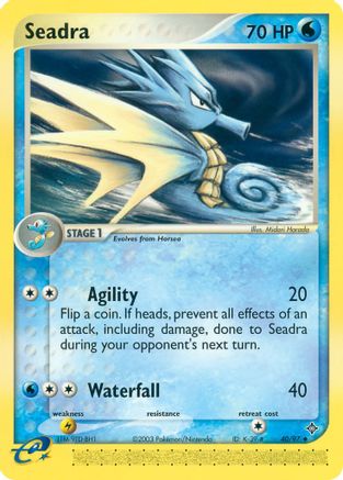 Seadra - 40/97 40/97 - Reverse Holofoil