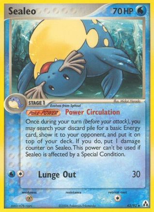 Sealeo 43/92 - Reverse Holofoil