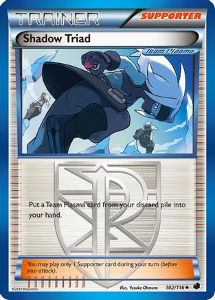 Shadow Triad (Team Plasma) 102/116 -