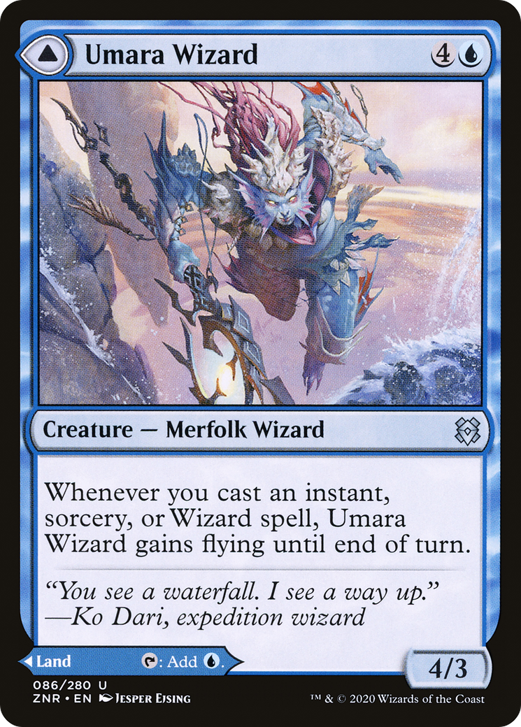 Umara Wizard // Umara Skyfalls (ZNR-086) -