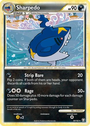 Sharpedo 30/102 -