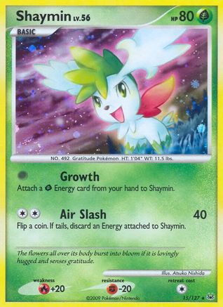 Shaymin (15) 15/127 - Holofoil