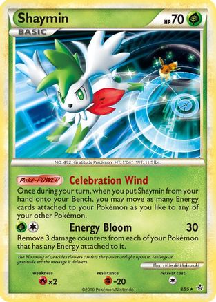 Shaymin 8/95 - Holofoil