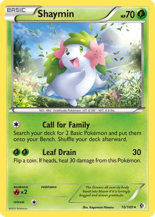 Shaymin 10/149 - Reverse Holofoil