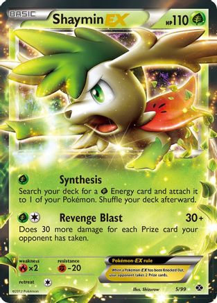 Shaymin EX 5/99 - Holofoil