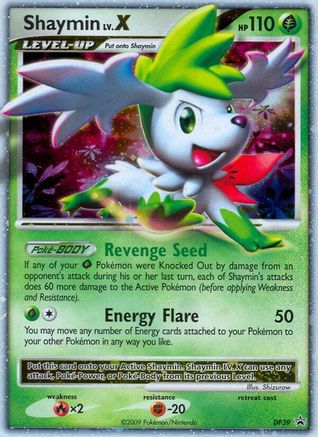 Shaymin LV.X - DP39 DP39/56 - Holofoil