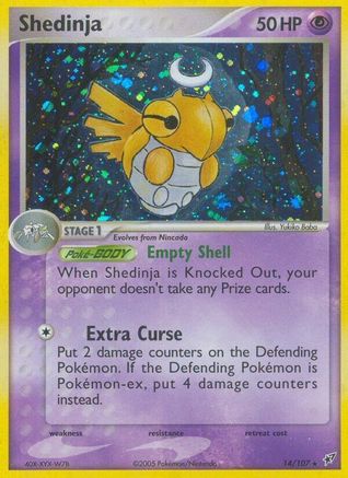 Shedinja 14/107 - Holofoil