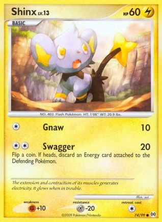 Shinx 74/99 - Reverse Holofoil